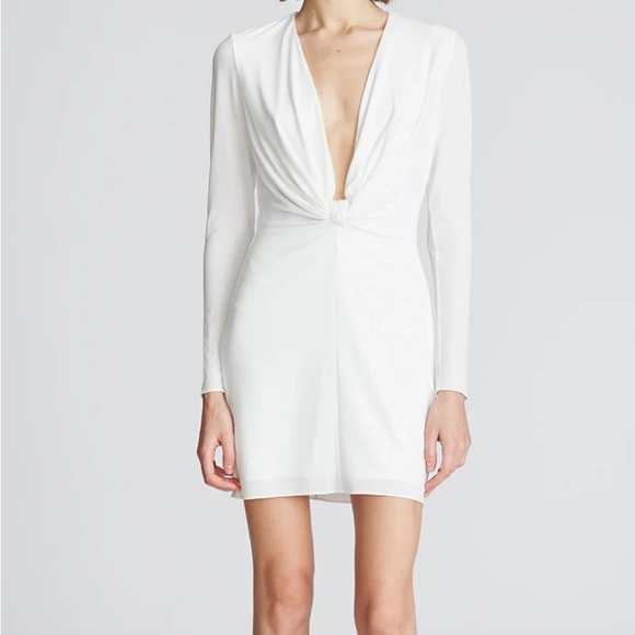 Halston Jersey Mini Dress - Picture 1 of 6